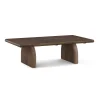 Sculptural Coffee Table with minimalist curved base