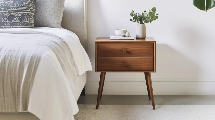 Oak Nightstand: Sophisticated Storage for Your Bedroom